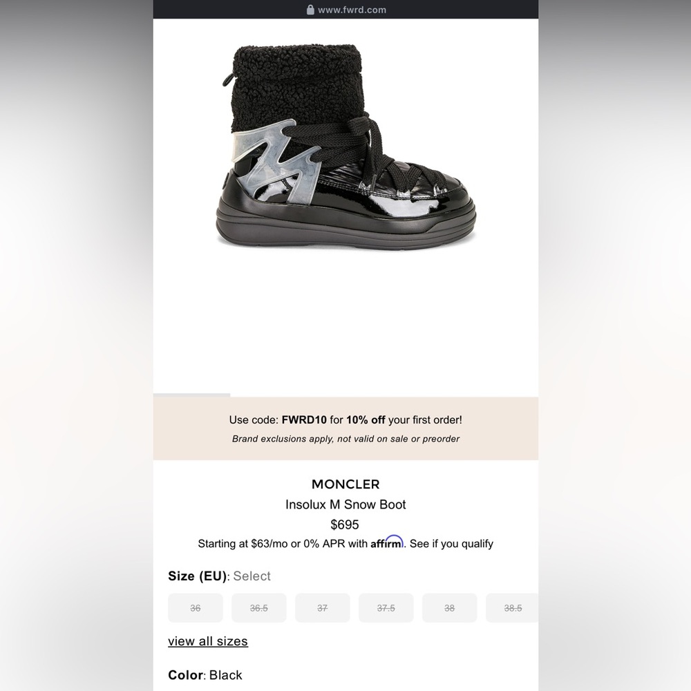 Moncler Snow Boots